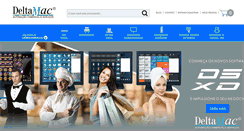 Desktop Screenshot of deltamac.com.br