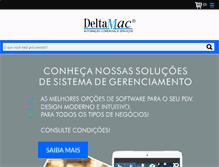 Tablet Screenshot of deltamac.com.br